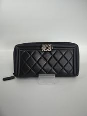 ラウンドファスナー長財布|CHANEL