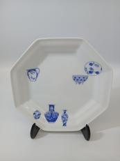 ブールーチャイナ ケーキ皿|深川製磁