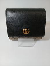ダブルGバイカラーミディアムウォレット|GUCCI