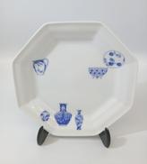 ブールーチャイナ ケーキ皿|深川製磁