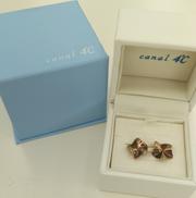 K10＆シルバーコンビピアス|CANAL4℃