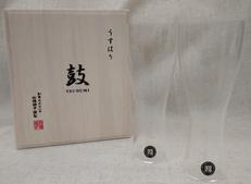 うすはり 鼓 TSUDUMI ペア|松徳硝子株式会社