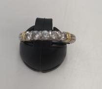 K18&PT900石付リング|