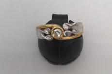 K18 PT900コンビリング|