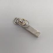 シルバー925 K10コンビネックレス|