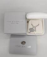 K18WGデザインネックレス|STAR JEWELRY