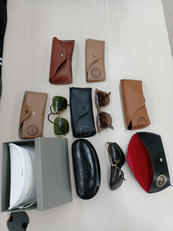 ジャンク品　ほとんどメガネケースのみ サングラス3点|RAY-BANなど