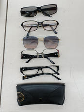 ジャンク品 サングラス・メガネ 5点|RAYBANなど