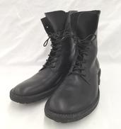 レザーバックジップブーツ|THE VIRIDI-ANNE