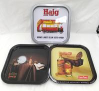 レトロ トレー 3点セット|-