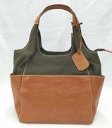 本革キャンバストートバッグ|ZUCCHERO