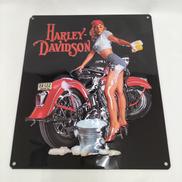 ブリキ看板・プレート 2枚セット|HARLEY-DAVIDSON