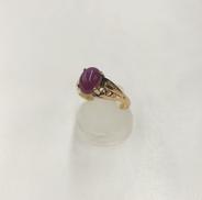 石付きリング 10.5号|K18