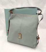 イタリア製撥水レザー&ナイロン軽量リュック|HER SCHEDULE