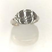 リターン トゥ ティファニー オーバル タグ リング|TIFFANY&CO.