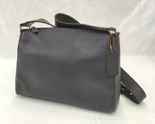 OLD レザーショルダーバック|COACH