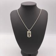 シルバーネックレス|-