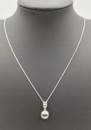 K18WGネックレス|不明