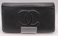 二つ折り長財布|CHANEL