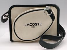ヘリテージキャンバス テニススタイルショルダーバッグ|LACOSTE