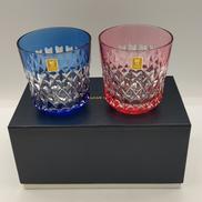 ペアロックグラス|カガミクリスタル