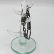 SILVER ツイストロープデザインブレスレット|DIESEL