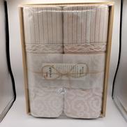 来島海峡波文様 紋織タオルケット|今治謹製