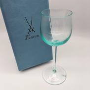 ワイングラス（青）|Meissen