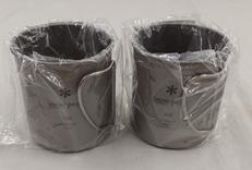 チタンシングルマグ 450 2個セット|SNOWPEAK