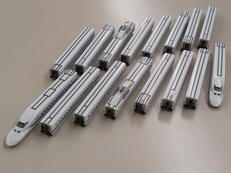 700系新幹線「のぞみ」16両セット|KATO