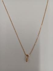 石付きネックレス|K10