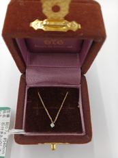 石付きネックレス|K10