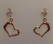ピアス　（ハート）4℃|K10