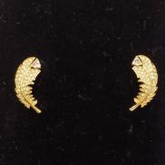 羽　ピアス|スワロフスキー