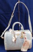 デニムチャーム付きバック|COACH