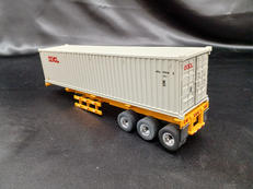 1/50 40フィート スケルトン トレーラー/コンテナ|ダイキャストマスター