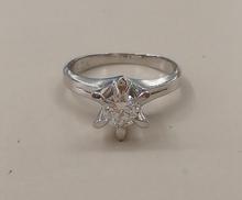 ダイヤ立爪プラチナリング #11|PT900