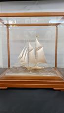 銀製ヨット模型|TAKEHIKO