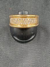 ダイヤ　リング　K18　約12.5号|ダイヤ0.30CT