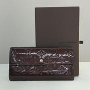 ポルトフォイユ・サラ　モノグラム・ヴェルニ|LOUIS VUITTON