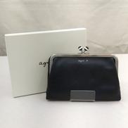 がま口革財布|AGNES B.