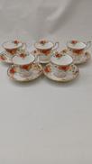 カップ&ソーサー　5客セット|ROYAL ALBERT