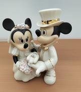 ミッキー&ミニー置物|レノックス