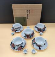 カップ&ソーサー5客|九谷焼