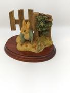 PETER SQUEEZED UNDER THE GATE|