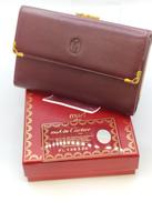 ボルドー折財布|カルティエ