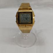 ゴールドデジタル腕時計|CASIO