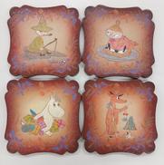 ムーミン 木製コースター|ベネリック社