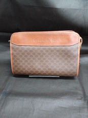 マカダム柄クラッチバッグ|CELINE