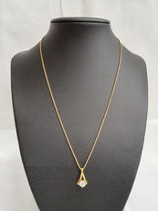 ダイヤネックレス|K18